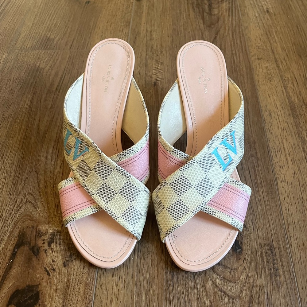 Louis Vuitton Leather Heels